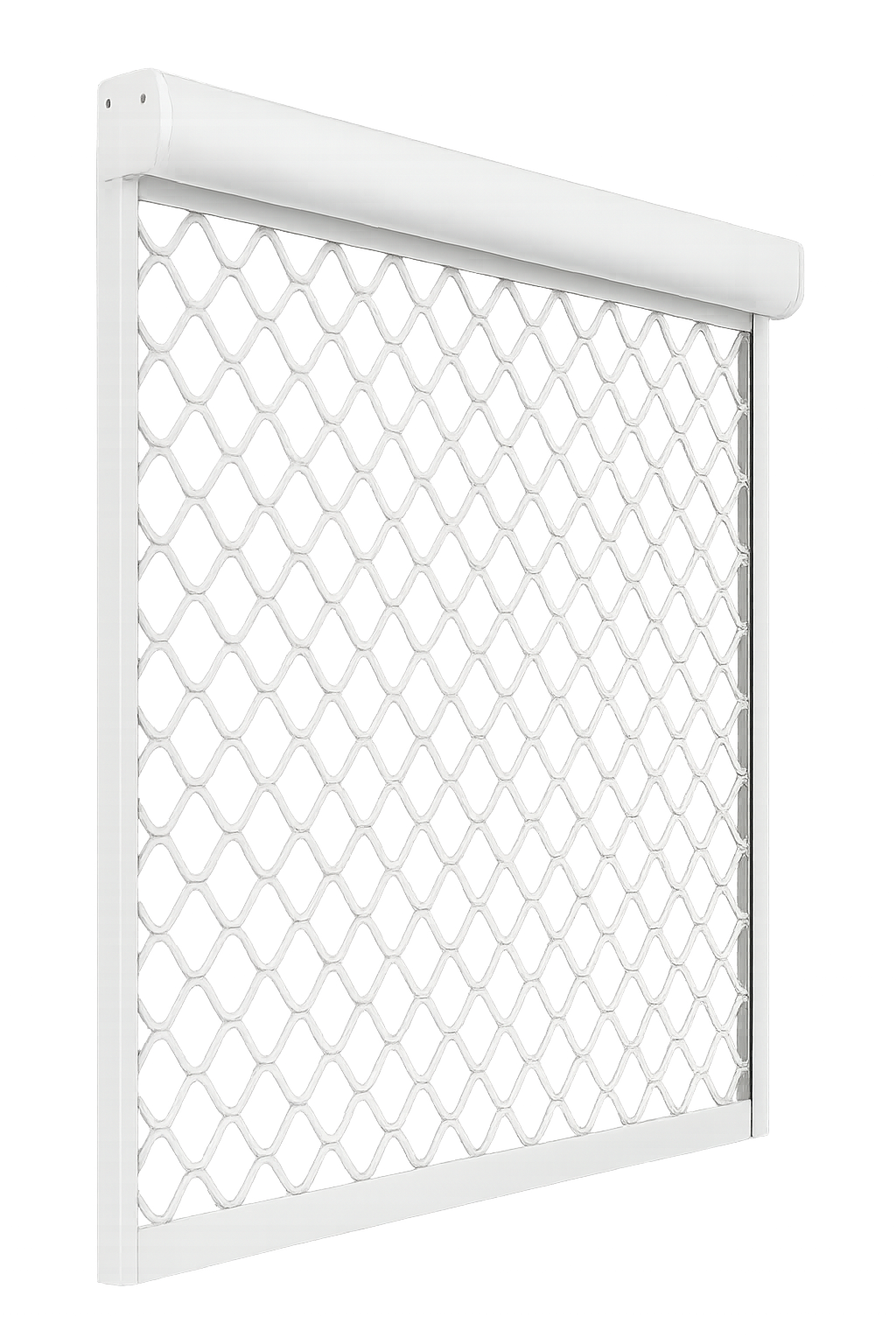 Grille métallique articulée lames cobras - Dépannage rideau métallique à Nantes - DRM