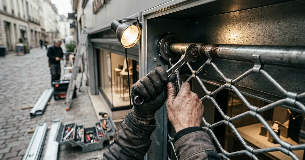 Rideau Métallique Manuel ou Motorisé à Nantes : Décision 2026